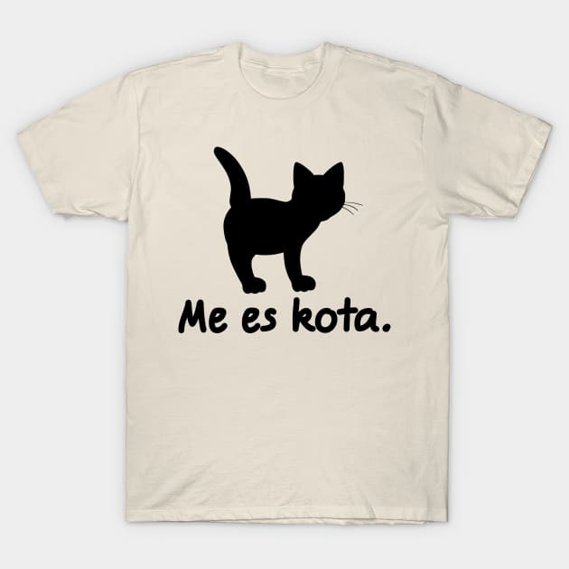 I'm A Cat (Lingwa de Planeta) T-Shirt by dikleyt